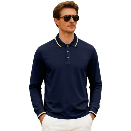 Polo Jacquard Casual para Hombre - Secado Rápido y Transpirable - Image 5