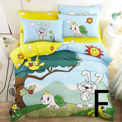 Juego de Sábanas Infantiles con Diseño de Dibujos Animados - Image 32