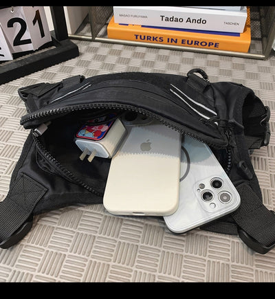 Bolsa Táctica Reflectante con Estilo Mecánico para Herramientas - Image 12