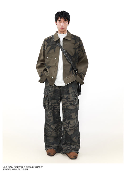 Chaqueta Urbana Unisex con Cierre de Cremallera - Estilo Graffiti Primavera Otoño - Image 7