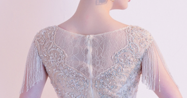 Vestido de Noche Champagne Elegante Premium - Image 11