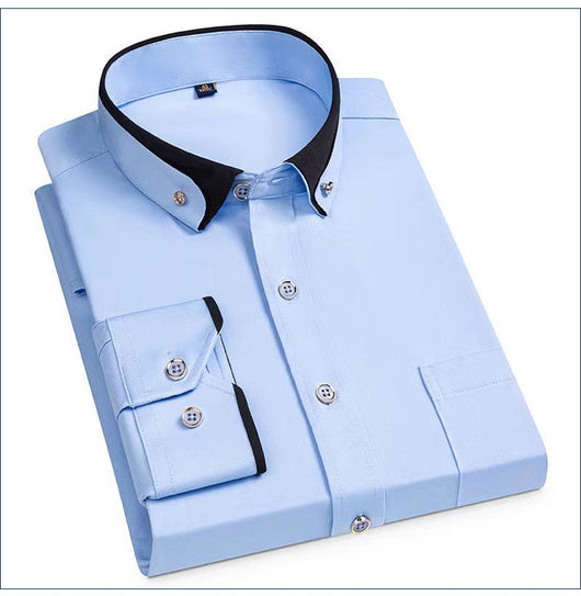 Camisa Ejecutiva Manga Larga sin Planchado - Image 17