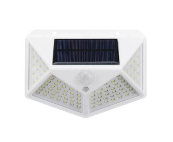 Luz Solar de Jardín Impermeable de Cuatro Lados