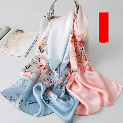 Pañuelo de Seda Estampado para Mujer - Image 12
