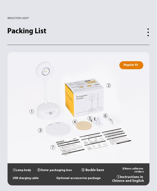 Lámpara de Pared LED Recargable sin Cables - Image 19