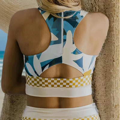 Traje de Baño Ajustado Estampado para Mujer - Diseño Sexy y Moderno - Image 3