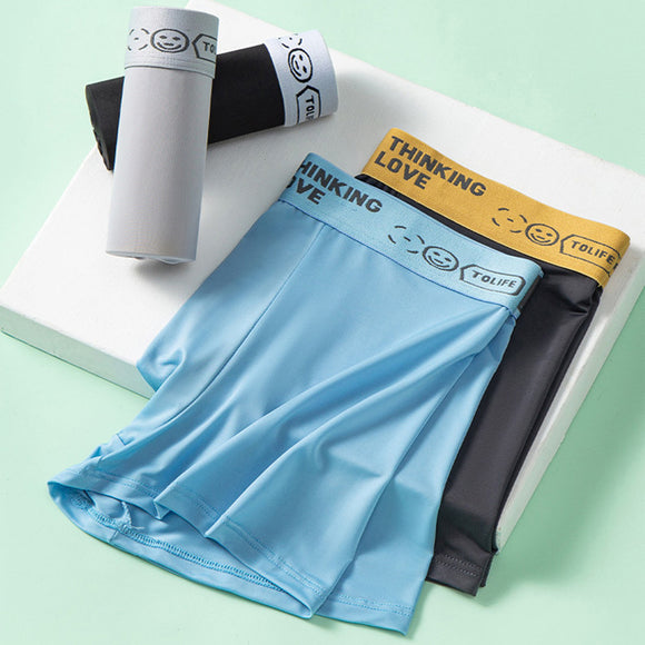 Bóxer de Seda de Hielo para Hombre HELLO - Comodidad Juvenil Premium