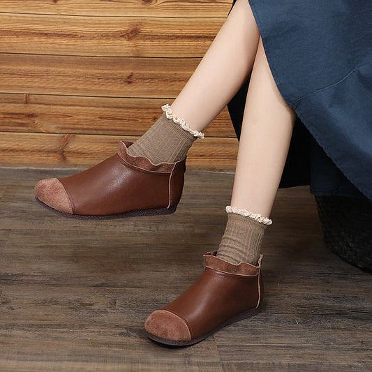 Zapatos de Cuero Suave para Mujer - Diseño Versátil y Cómodo