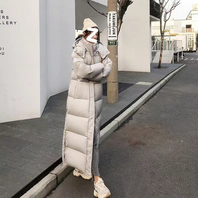 Chaqueta Acolchada Impermeable con Capucha para Mujer - Image 4