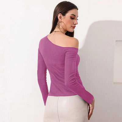 Blusa Casual de Manga Larga con Detalle Calado en la Cintura - Image 29