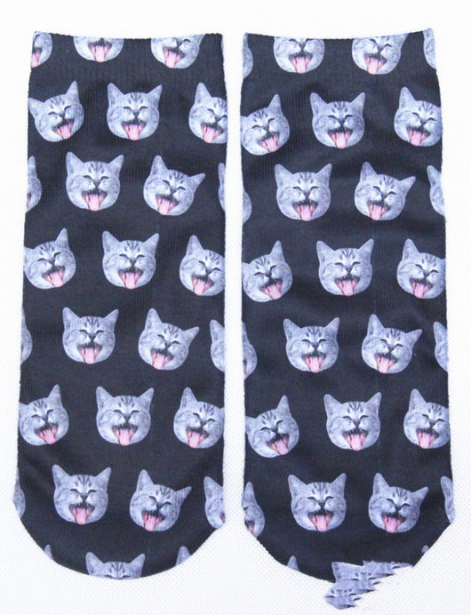 Calcetines Estampados 3D con Diseños Cartoon - Parejas y Unisex - Image 10
