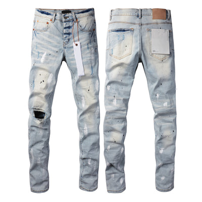 Pantalones Skinny Retro Ajustados con Elastano - Image 20