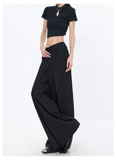 Pantalones Sueltos Negros Casuales para Mujer - Corte Recto - Image 13