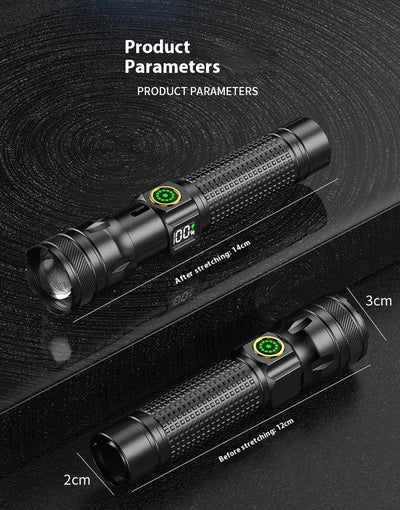 Linterna Portátil de Luz Potente y Batería Extendida - Image 6