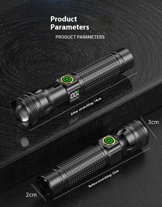 Linterna Portátil de Luz Potente y Batería Extendida - Image 6