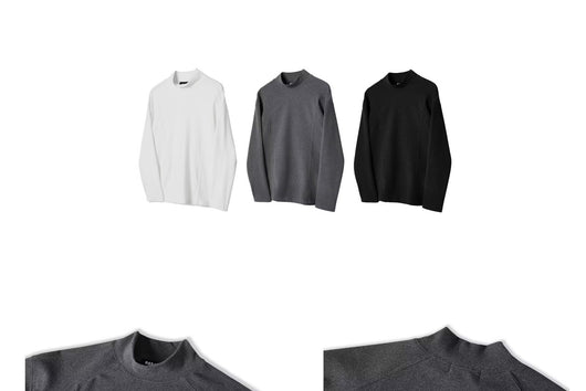 Camiseta Térmica Cuello Alto de Manga Larga para Hombre - Image 10
