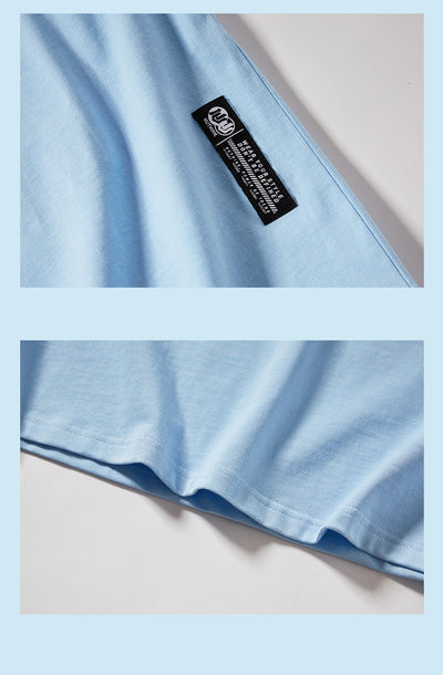 Playera Corta Reflectante con Diseño Dinosaurio para Hombre - Image 8