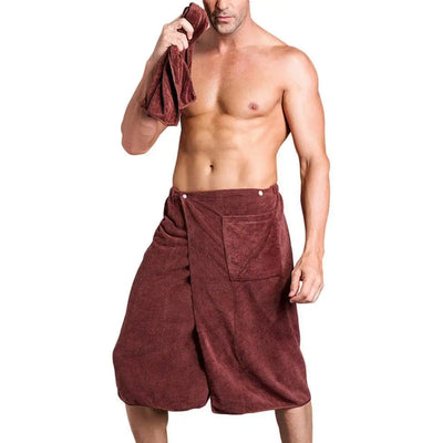 Toalla de Baño Tipo Falda para Hombre - Image 9