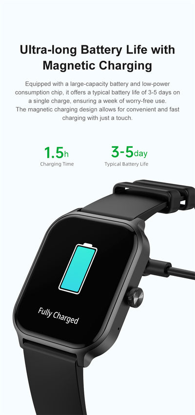 Reloj Inteligente P85 con Llamadas Bluetooth, Monitor Cardíaco y Modo Deportivo - Image 14
