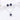 Sapphire Necklace Suit Fashion SUNFLOWER Zircon Stud Earrings
