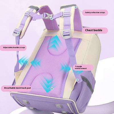 Mochila Ergonómica con Taburete Integrado para Protección Espinal - Image 3