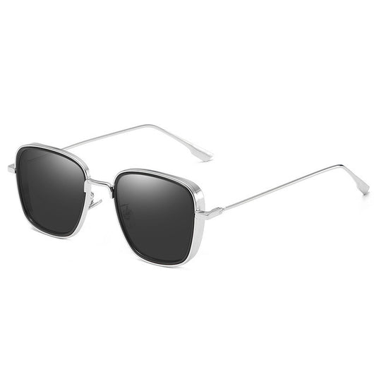 Gafas de Sol Vintage Cuadradas Metal Steampunk para Mujer - Image 8