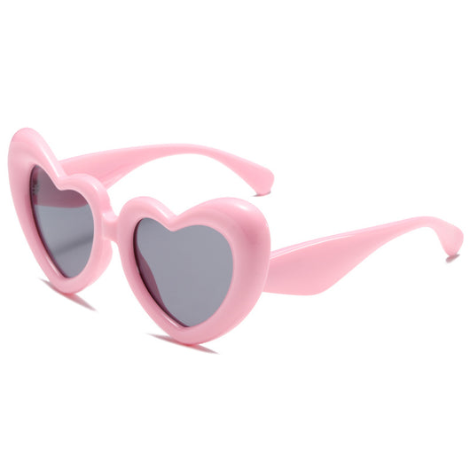 Gafas de Sol Forma de Corazón Marco Grueso Amor - Image 5