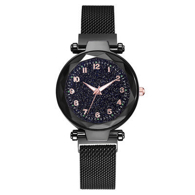 Reloj de Cuarzo Luminoso con Diseño de Cielo Estrellado - Image 9