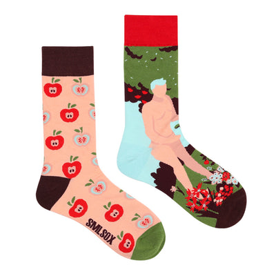 Calcetines Retro Asimétricos para Parejas - Algodón Cómodo Unisex - Image 29