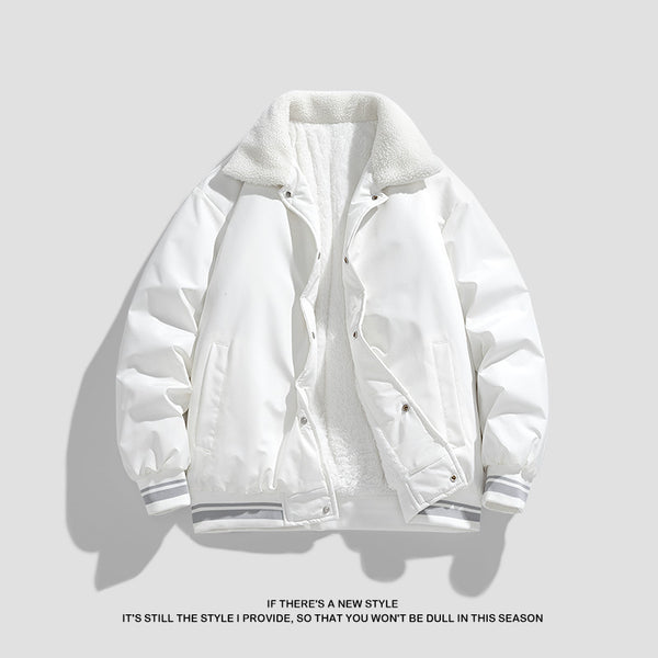 Chaqueta de Invierno para Hombre con Forro de Borrego