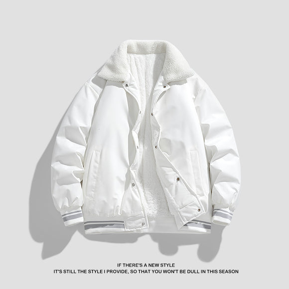 Chaqueta de Invierno para Hombre con Forro de Borrego