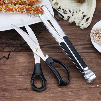 Set Profesional de Tijeras y Pinzas para Parrilla Coreana - Image 11