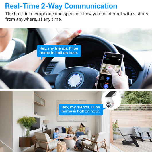 Cámara de Vigilancia 360° Inteligente con Control Remoto desde tu Celular - Image 11