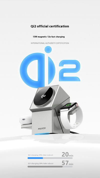 Cargador Inalámbrico Magnético Rotatorio con Protocolo Qi2 - Image 10