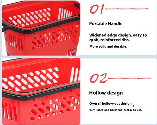 Canasta de Compras Portátil con Diseño Moderno - Image 10