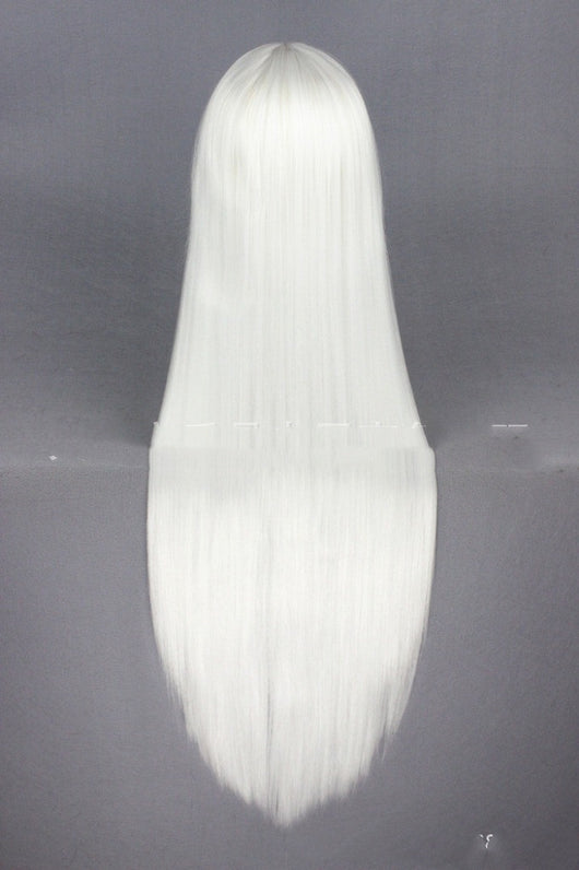 Extensiones de Cabello Liso 100cm Blanco Universal - Image 3