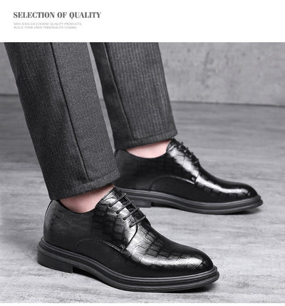 Zapatos de Cuero Formal para Hombre Transpirables - Image 8