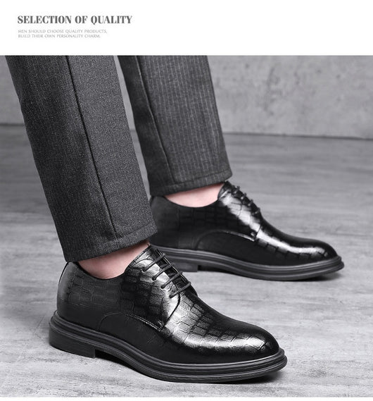 Zapatos de Cuero Formal para Hombre Transpirables - Image 8