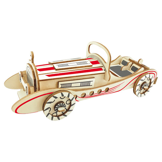 Modelo de Auto 3D de Madera - Puzzle Educativo Armable para Niños - Image 13