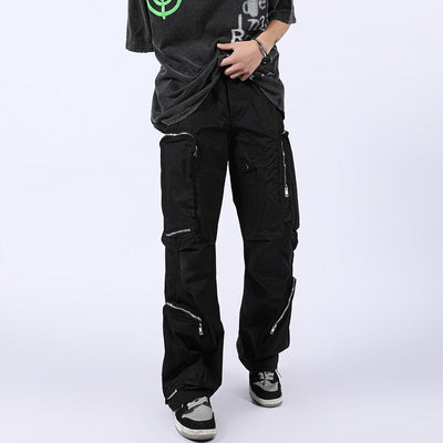 Pantalón Ancho Funcional de Moda Urbana - Image 5