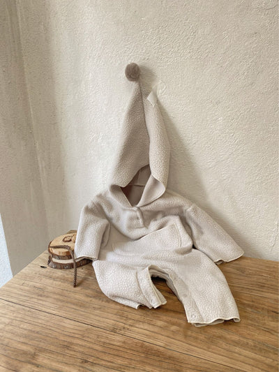 Pijama Enterizo para Bebé con Capucha y Doble Felpa Térmica - Image 8
