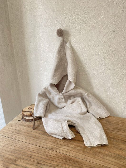 Pijama Enterizo para Bebé con Capucha y Doble Felpa Térmica - Image 8