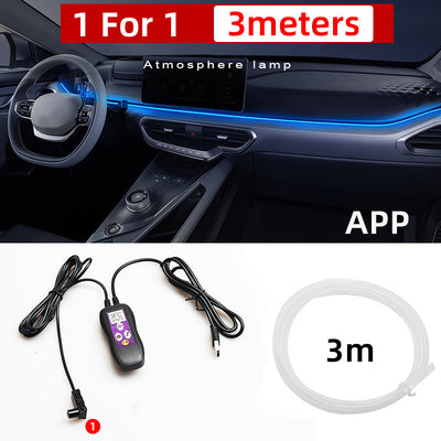 Lámpara LED Atmosférica para Auto con Cambio de Color USB - Image 6