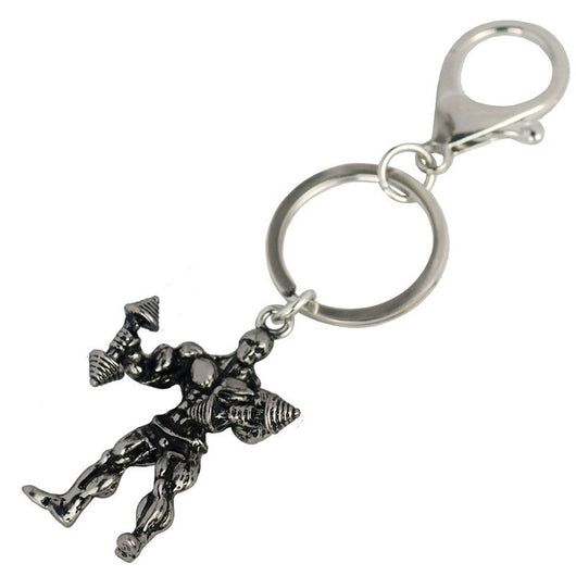 Llavero Metálico Atleta Musculoso - Accesorios Fitness - Image 9