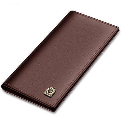 Billetera Larga de Cuero Suave para Hombre - Diseño Europeo y Americano - Image 3