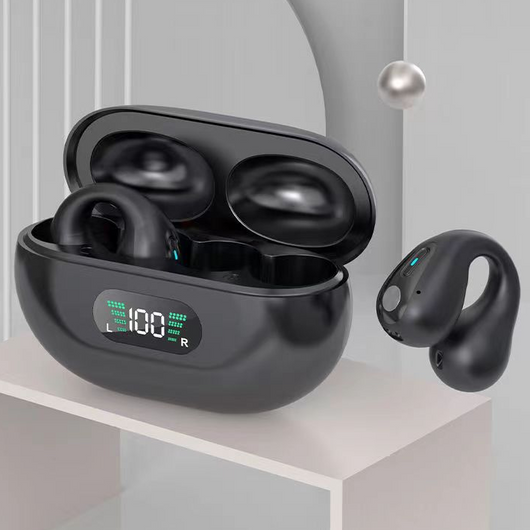 Auriculares de Conducción Ósea TWS Bluetooth 5.3 con Clip de Oreja y Control Táctil - Image 7