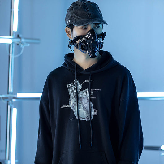 Sudadera con Capucha Corazón Transparente - Diseño Versátil y Moderno - Image 7