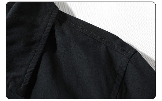 Chaqueta Camisa Casual con Múltiples Bolsillos para Hombre - Image 4