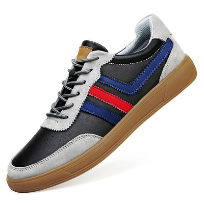 Tenis de Cuero para Hombre con Plantillas Elevadoras y Suela de Goma Reforzada - Image 7