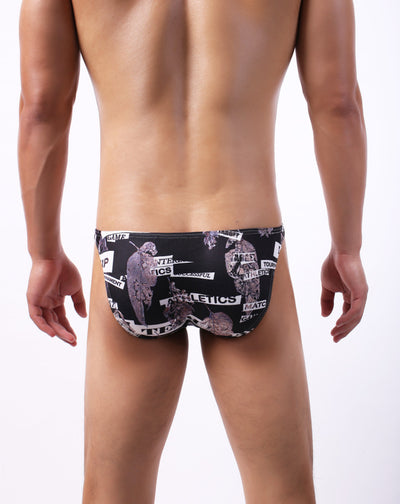 Calzoncillos Estampados para Hombre Cintura Baja Absorbe Sudor - Image 12